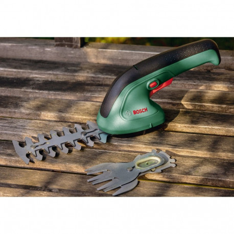 EasyShear akutoitega põõsa- ja murukääride komplekt 3,6Volt Li-Ionen Akku 1,5Ah, roheline/must