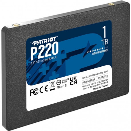 P220 1TB SATA III 6Gb/s 2,5", must