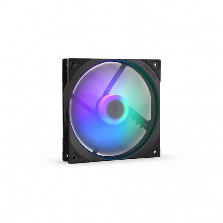 Fluctus 140 PWM ARGB (schwarz/transparent, 140 mm)