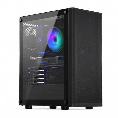 Ventum 200 Air (schwarz, Seitenteil aus Tempered Glass)