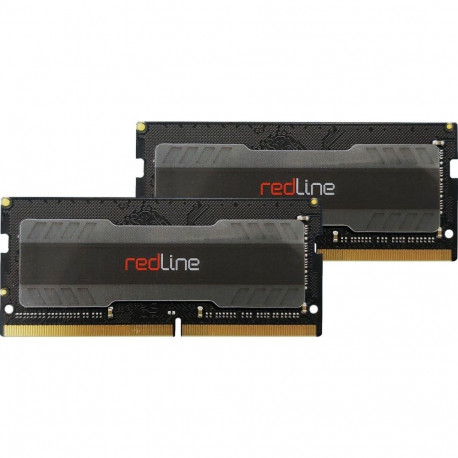 Redline SO-DIMM mälumoodul MRA4S320NNNF8GX2 16GB DDR4-3200 (2x 8GB) kaksikkomplekt INTEL XMP, must