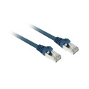 Sharkoon patch network cable SFTP, RJ-45, with Cat.7a raw cable (blue, 3 meters)