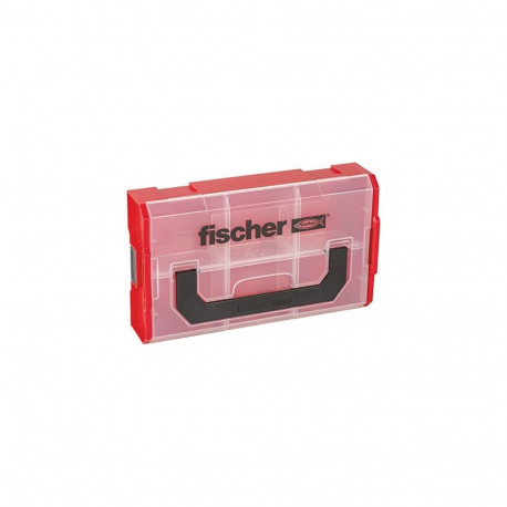 FixTainer tühi, punane/läbipaistev