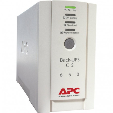 APC Back-UPS CS 650VA black650EI ++