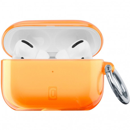 Airpods Pro laadimiskarbiümbris Cellular Line Fresh, oranž
