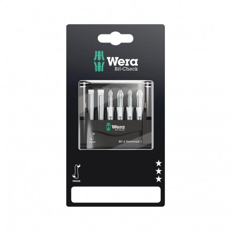 Kruvikeeraja otsakute komplekt PH/PZ 50MM 6-osaline