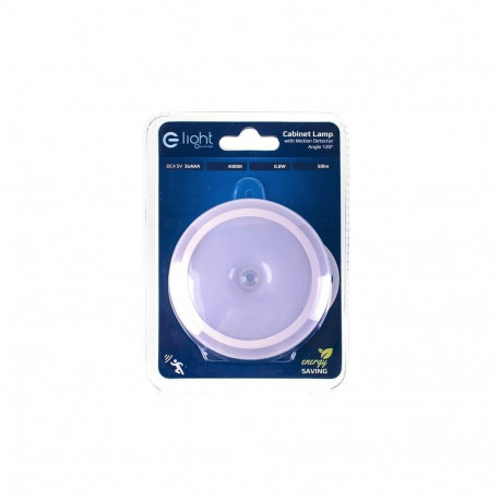LUMINAIRE MOUNTED 0.5W 50LM 4000K 3XAAA
