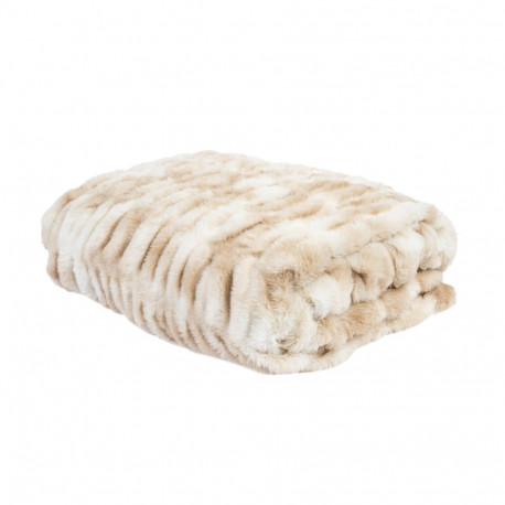 BLANKET FAUXFUR 700 GSM TAUPE 150X200