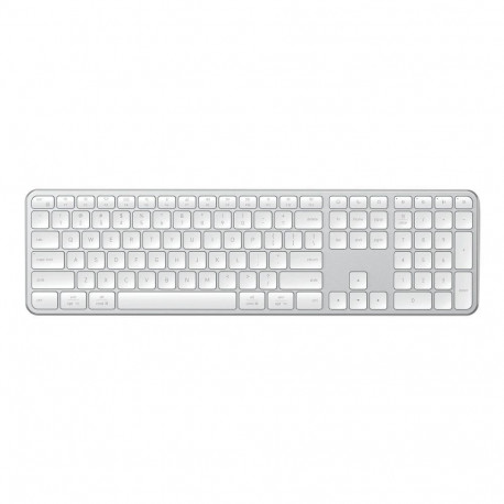 Wireless keyboard QWERTY Satechi Slim EX3 Mac / PC ST-KEX3S-EN silver