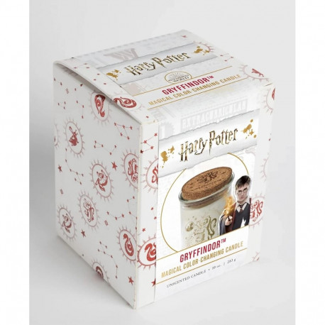 Candle - Harry Potter Gryffindor Color Changing 45h Burn Soy Wax