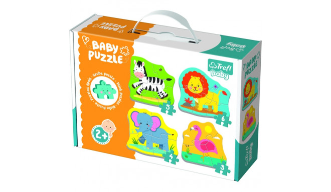 TREFL Beebipusle komplekt, Safari loomad