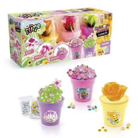 So Slime lillekreatsioonide loovkomplekt, 3 potti