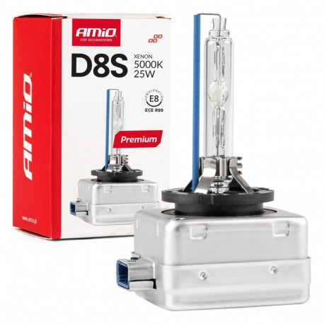 Amio Premium D8S 5000K ksenoonpirn amio-02395