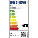 1x3 GP Lighting LED klassikaline E27 8,6W GP 087687
