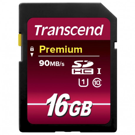 Transcend SDHC 16GB Class 10 UHS-I 400x Premium mälukaart