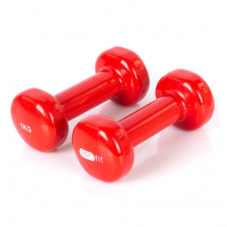 Profit vinüülhantlid DK 4102 2x1kg, punased