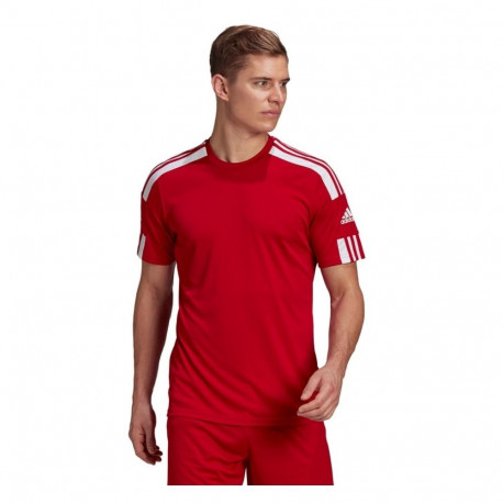 Koszulka męska adidas Squadra 21 Jersey Short Sleeve czerwona GN5722  XS