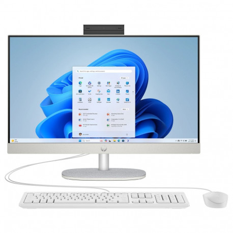 HP 24-ct2450ng 23,8-tolline FHD Ryzen AI 5 340 16GB/1TB SSD Win11 BX8Y9EA#ABD valge kõik-ühes arvuti