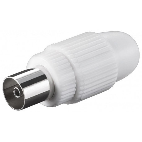 Goobay antenna socket Coaxial with screw fastening