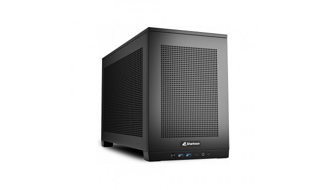 "Sharkoon Rebel C20 ITX 1xMetall Black"