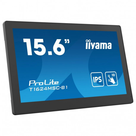 "IIYAMA 39.5cm (15.6"") T1624MSC-B1 16:9 M-Touch HDMI+USB"