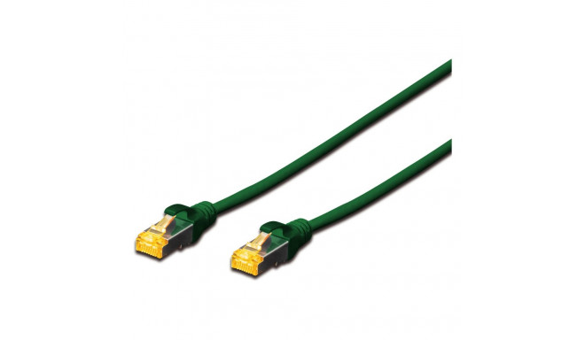 "DIGITUS CAT 6A S/FTP Patchkabel, 3m, grün"