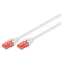 "DIGITUS CAT 6 U/UTP Patchkabel - LSZH, 1m, weiß"