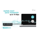 D I-TEC USB-C HDMI+2X DP laadija