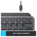 "NL Logitech MX Keys Mini Wireless Keyboard Dark Grey USL"