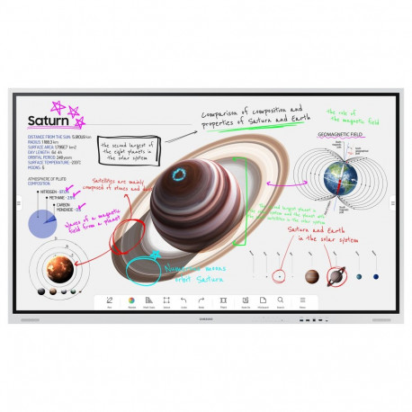 Samsung nutikas infoekraan WM75B 189.0cm(75") Flip 4.0
