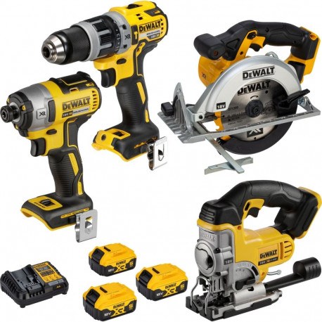 DeWalt 18V DCK551P3T komplekt (DCD796+DCF887+DCS39+DCS331+DCL050) 3x5,0Ah TSTAK