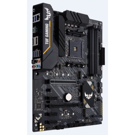 ASUS TUF GAMING B450-PLUS II AMD B450 Socket AM4 ATX emaplaat