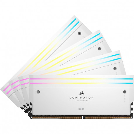 DIMM-mälukomplekt CMP64GX5M4B6000C36W 64GB DDR5-6000 (4x16GB) Dominator Titanium INTEL XMP, valge