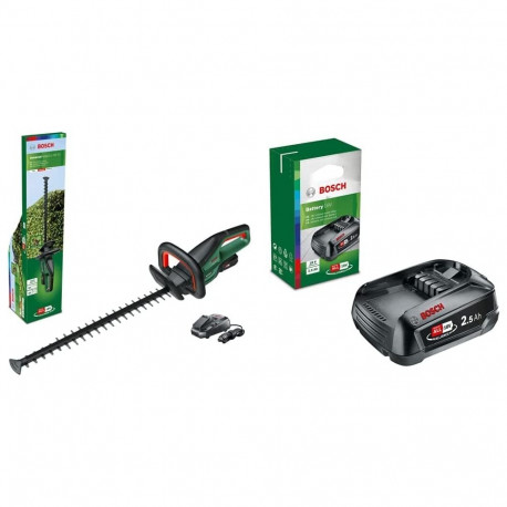 Akku-Heckenschere Universal HedgeCut 18V-50 (grün/schwarz, Li-Ionen Akku 2,5Ah, POWER FOR ALL ALLIAN