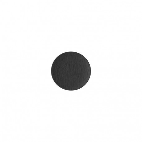 Villeroy &amp; Boch Manufacture Rock Bread &amp; butter plate Round Porcelain Black 1 pc(s)