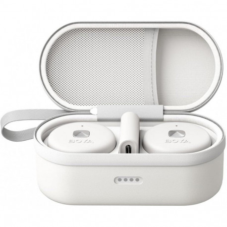 Mikrofon Boya Omic valge, juhtmevaba kahe mikrofoniga süsteem Lightning ühendusega iOS seadmele, 2.4