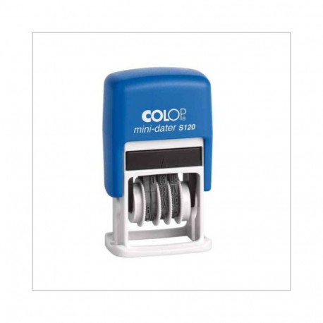 Tempel Colop Mini Dater S120, sinine tint
