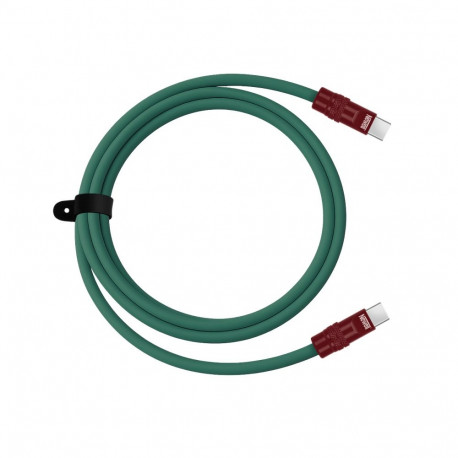 USB-C Cable - Newell USB-C 100W 2m Silicone Green-Maroon