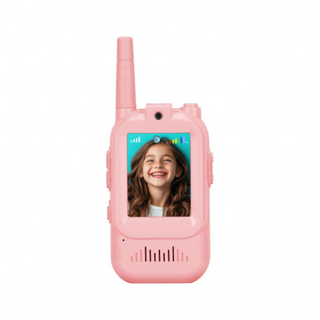 Toy Walkie-Talkie - Redleaf WT2 Video Walkie-Talkie 300m Range Rechargeable Blue/Pink