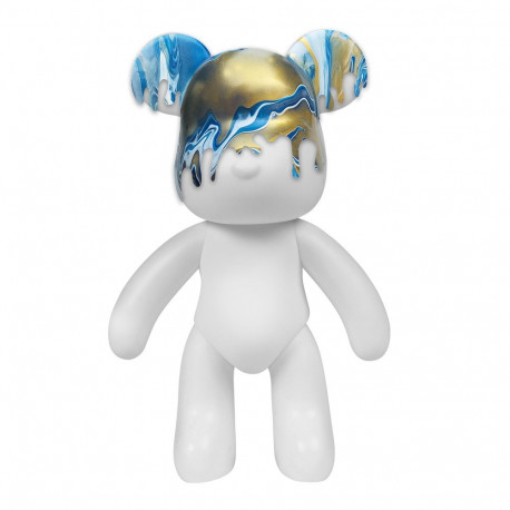 Pour Palz DIY Paint Bear-Blue Steel