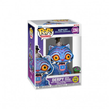 FUNKO POP! Vinyl Figure: KPOP Demon Hunters - Derpy with Sussie (Glow in the dark)