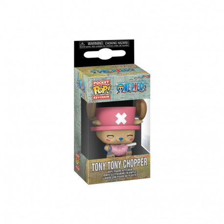 FUNKO POP! Võtmehoidja:  One Piece - Tony Tony Chopper with Cotton Candy
