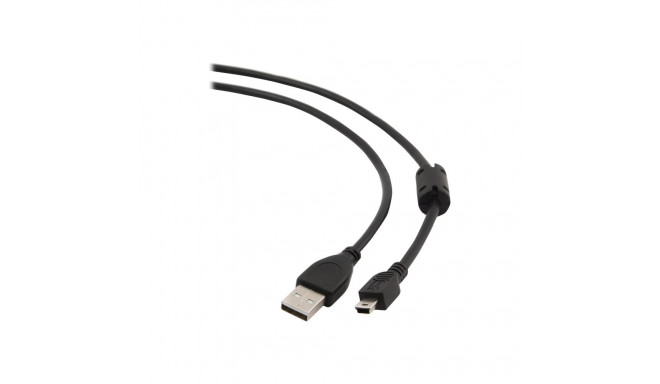 Cablexpert | Premium quality mini-USB cable CCF-USB2-AM5P-6