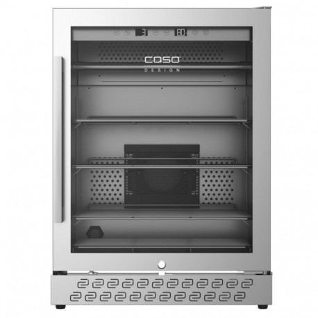 Caso DryAged Master 125 eraldiseisev kompressortehnoloogiaga laagerdamiskapp, roostevaba teras