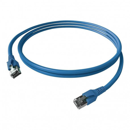 "EASYLAN FlexBoot Patchkabel Kat.6A S/FTP blau 1m"