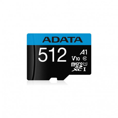 ADATA Premier 512GB microSDXC (UHS-I U1, Class 10, V10, A1) mälukaart