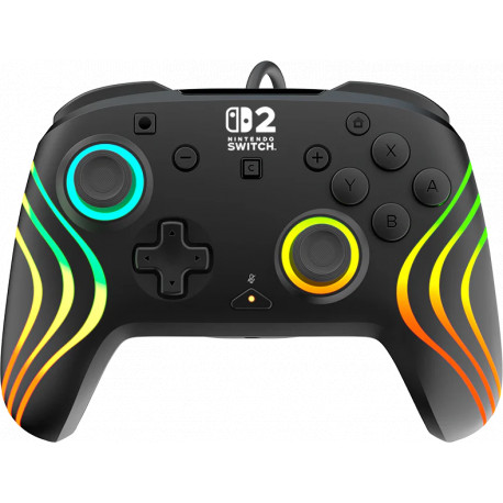 Turtle Beach wired controller Afterglow Wave Nintendo Switch 2, black