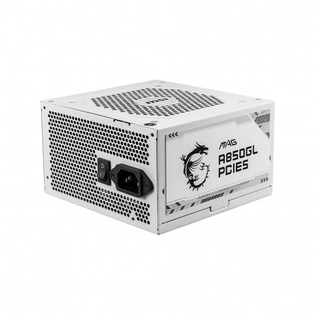 "850W MSI Netzteil MAG A850GL PCIE5 WHITE"