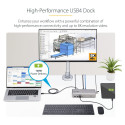 "D StarTech USB4 DOCKING STATION DUAL 4K"