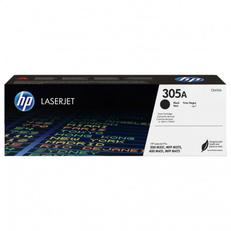 HP 305A originaal LaserJet must toonerikassett CE410A standardmahuga 2.090 lehekülge 1 pakk